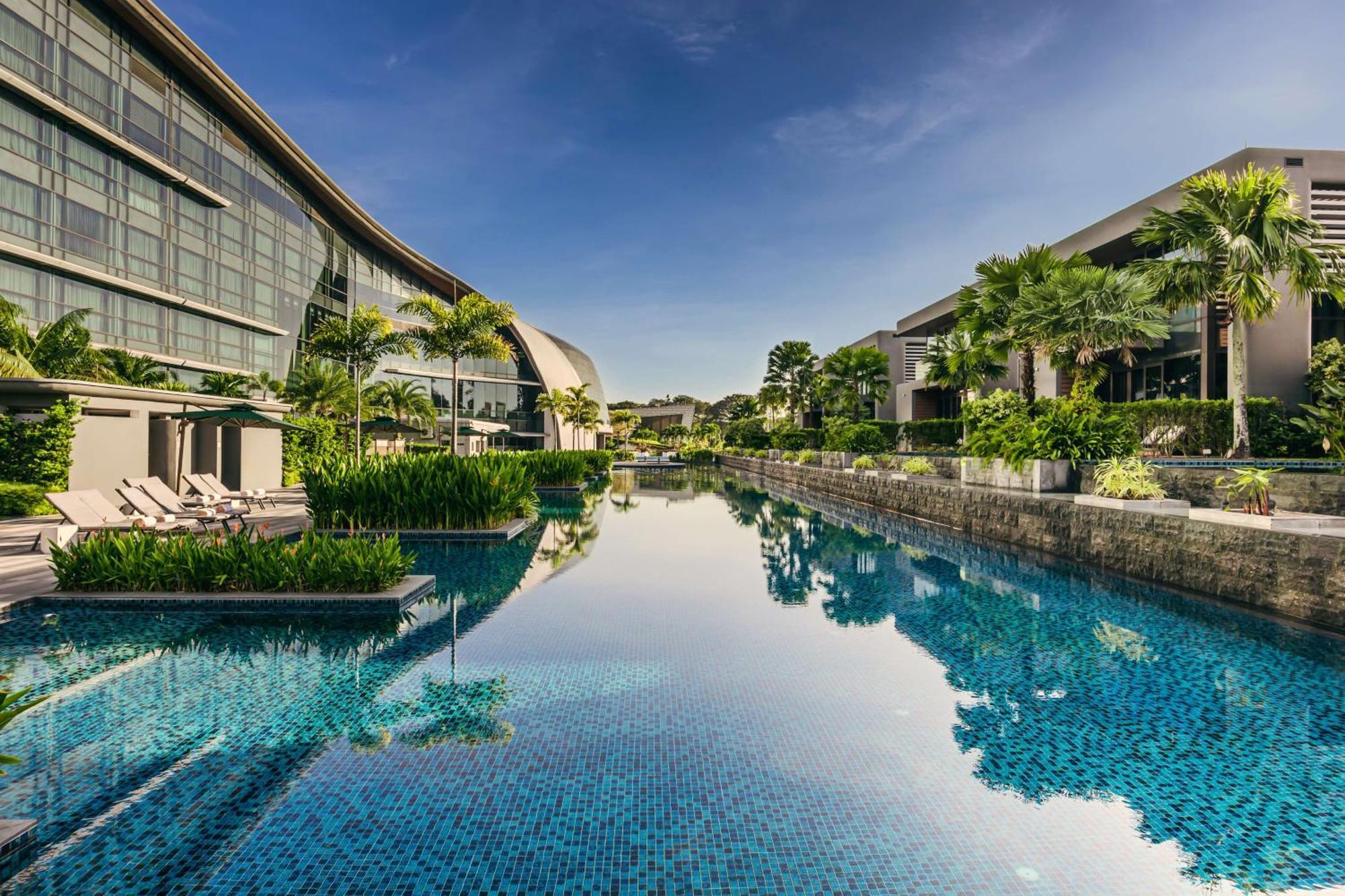Dusit Thani Laguna Сингапур Экстерьер фото The Cove