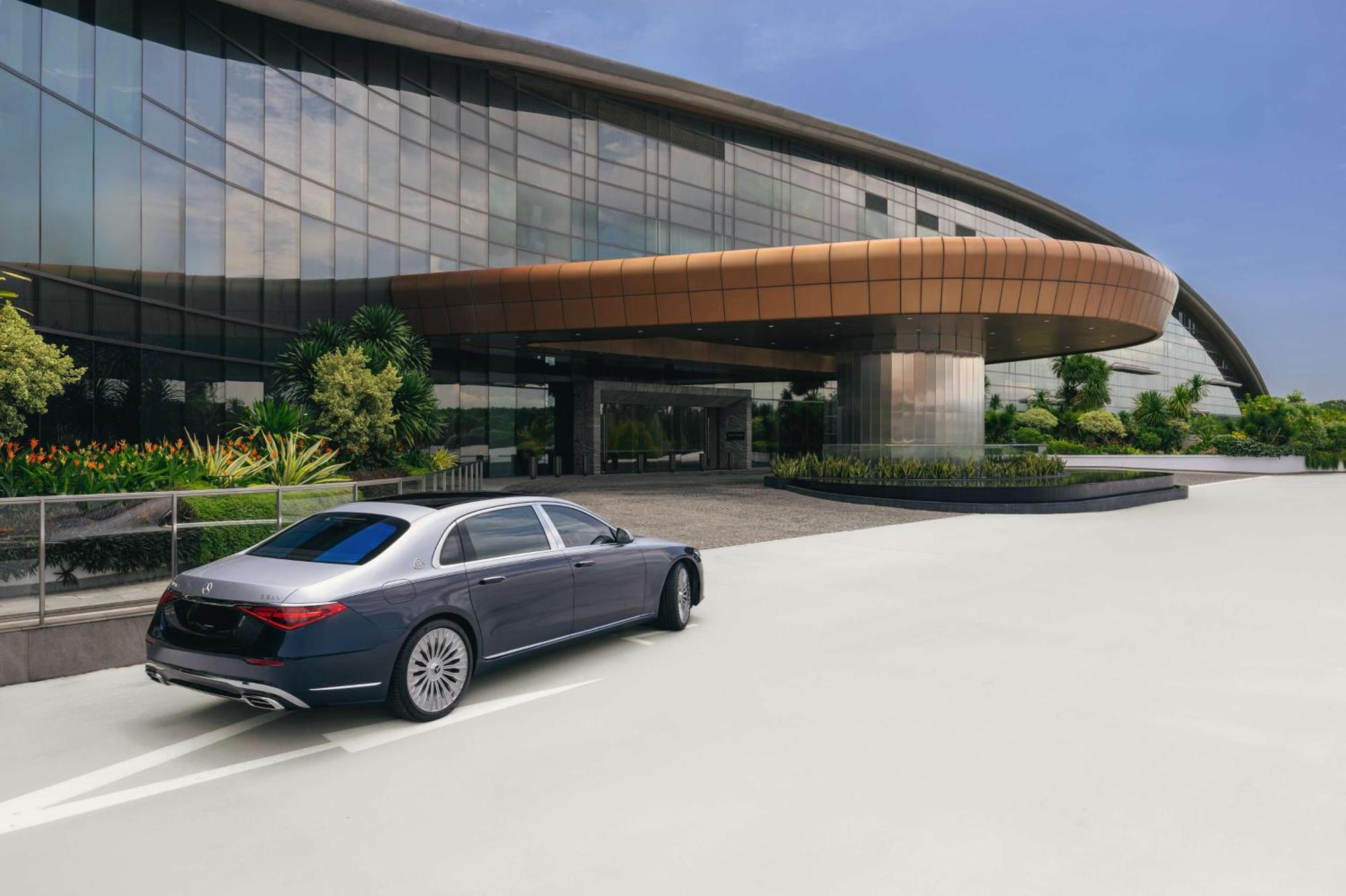 Dusit Thani Laguna Сингапур Экстерьер фото Mercedes-Maybach S 680