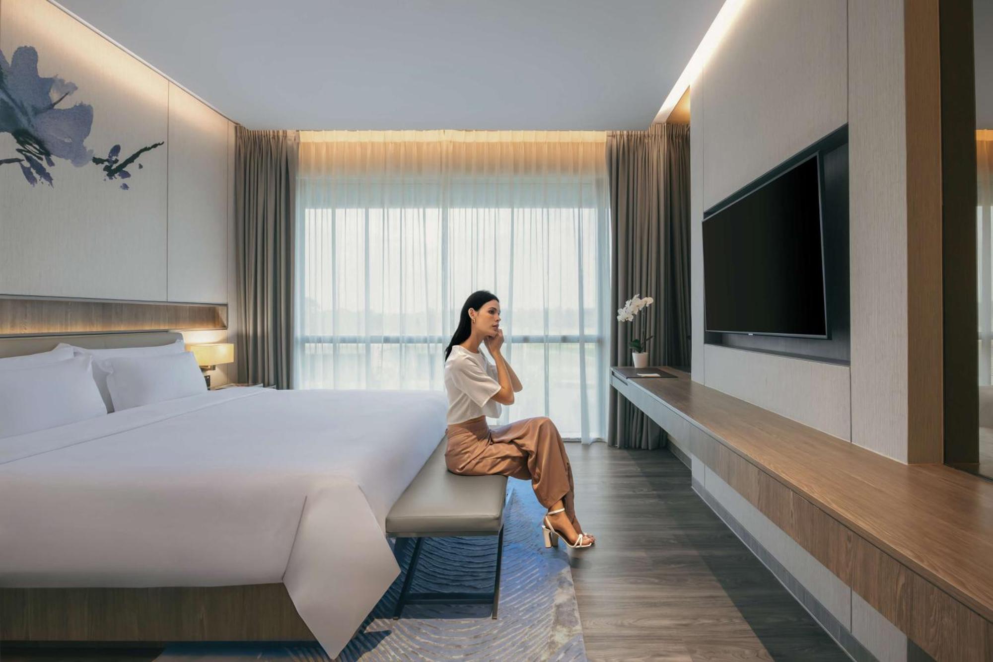Dusit Thani Laguna Сингапур Экстерьер фото Deluxe Room